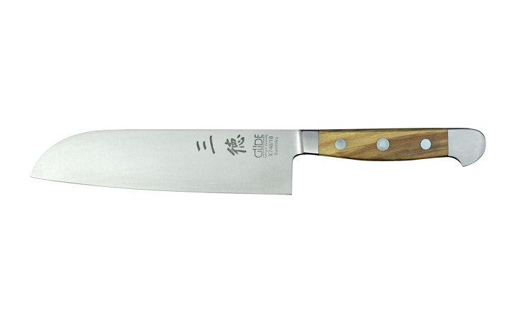 Güde Santoku Messer 18 cm "Alpha Olive" X746/18 Güde Santoku Messer 18 cm "Alpha Olive" X746/18